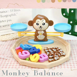 Monkey Balance Math Game