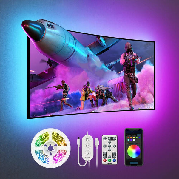 LUCES GOVEE LED RGB BLUETOOTH BACKLIGHT TV 46-60 H6179 – Ninja Hardware