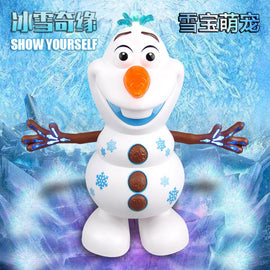 Frozen Dancing Snowman Olaf Musical Toy With Light Music