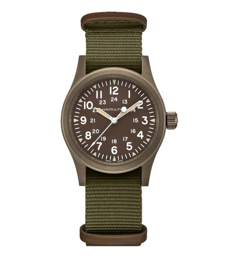 Khaki Field Mechanical Brown PVD Case