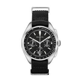 Lunar Pilot Black Dial NATO Strap