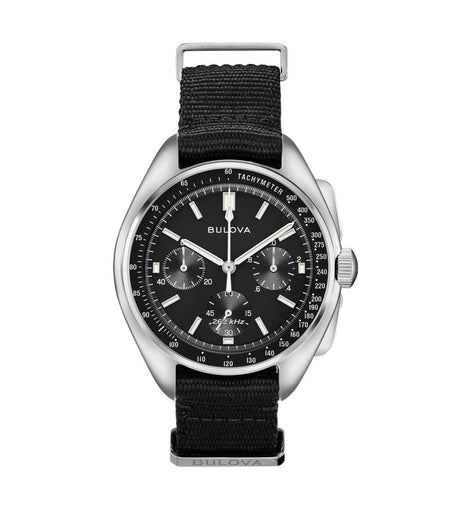 Lunar Pilot Black Dial NATO Strap