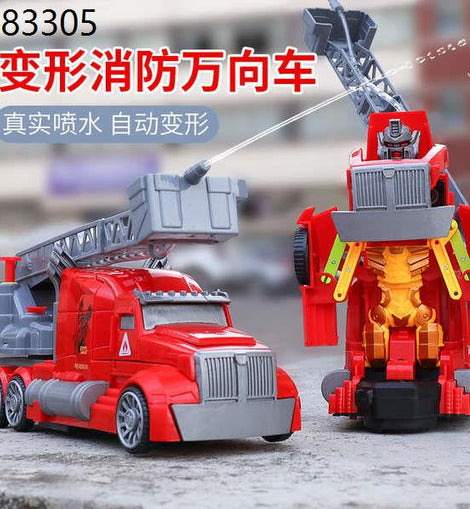 2 in 1 Deformation Fire Truck