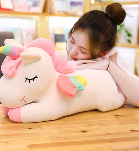 Angel Party the Unicorn Sleeping Pillow Doll Plush Toys