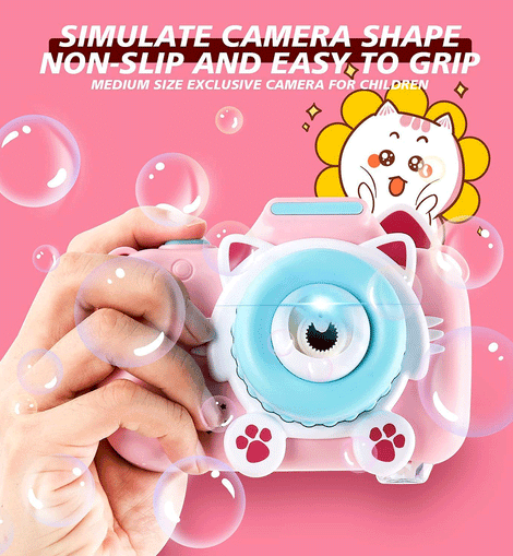 Bubble Camera With Light And Music-YOSS1