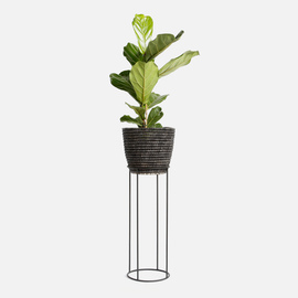 Swazi Planter Stand - Smoke