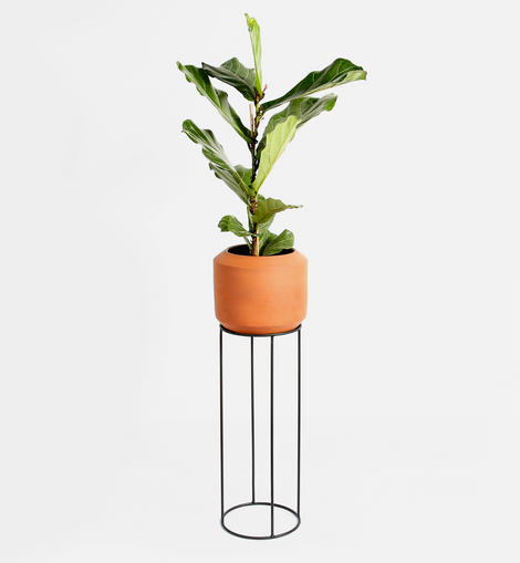 Pumpkin Planter - Terra / Black