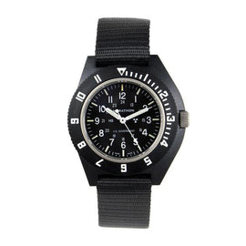 New Sapphire Crystal Pilot's Navigator with Tritium - Black - 41mm