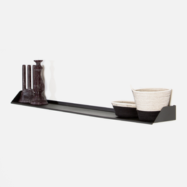 Geo Sleek Shelf Medium - Black