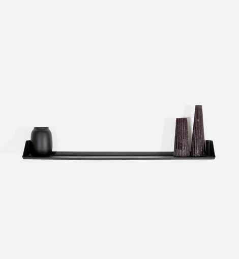 Geo Sleek Shelf Medium - Black