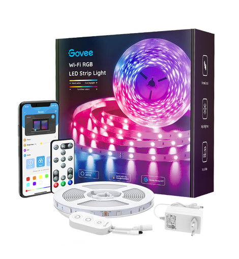 Govee Smart WiFi LED RGB Music Sync Strip(5m) [Energy Class A]