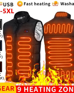 HEATING VEST - ELECTRIC HEATED