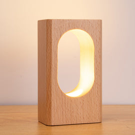 Handmade Wood Night Light