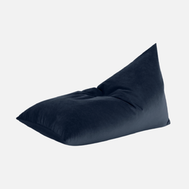 Pyramid Beanbag Lounger - Navy