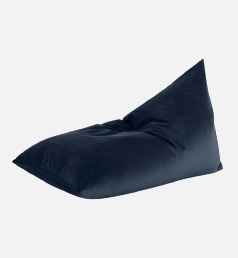 Pyramid Beanbag Lounger - Navy