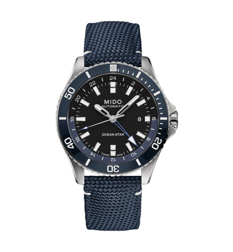 Ocean Star GMT Blue Fabric Strap