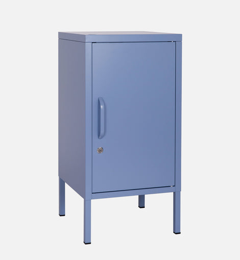 Popstrukt Sugar Cube Side Table - Pigeon Blue