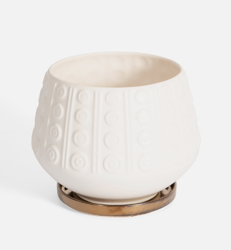 Target Planter - White