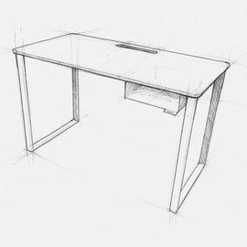 Flat-Pack Study Desk