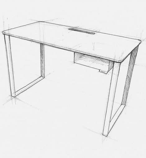 Flat-Pack Study Desk