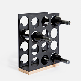 Arcus Wine Display - Black