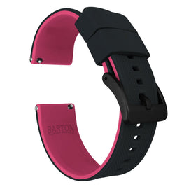 Amazfit Bip | Elite Silicone | Black Top / Pink Bottom