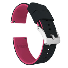 Amazfit Bip | Elite Silicone | Black Top / Pink Bottom