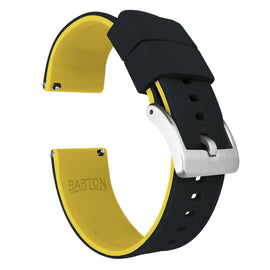 Amazfit Bip | Elite Silicone | Black Top / Yellow Bottom