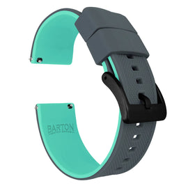 Amazfit Bip | Elite Silicone | Smoke Grey Top / Mint Green Bottom