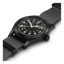 Khaki Field Mechanical Black PVD Case