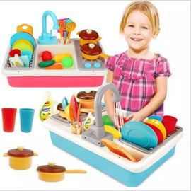 Wash Up Kitchen Sink And Cooking Set
