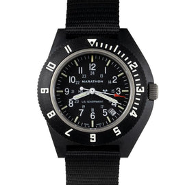 New Sapphire Crystal Pilot's Navigator with Date & Tritium - Black - 41mm