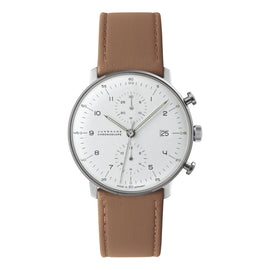 Max Bill Chronoscope - Brown Strap