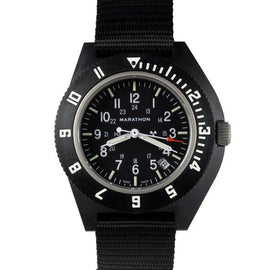 New Sapphire Crystal Pilot's Navigator with Date & Tritium - Black - 41mm