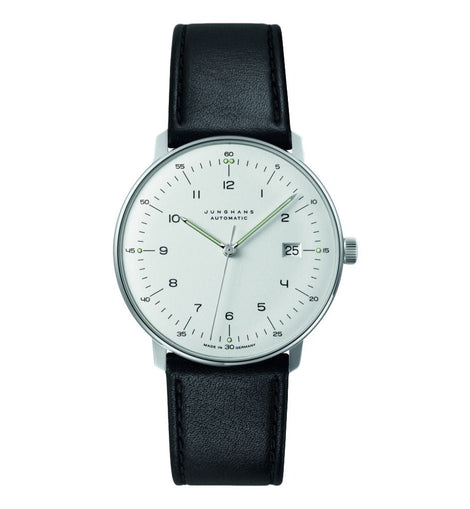 Max Bill Automatic Black Strap - Sapphire Crystal