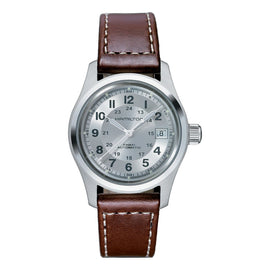 Khaki Field Auto Silver Dial