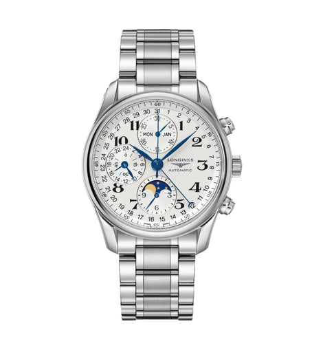 Master Collection Silver Dial Chronograph on Bracelet